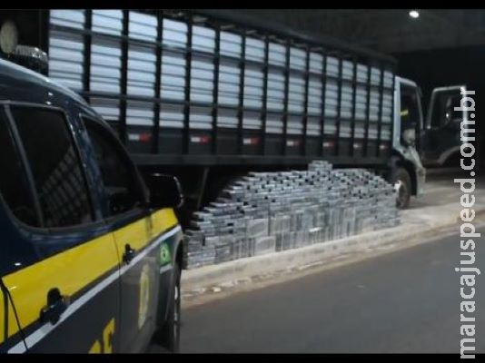 Polícia apreende quase meia tonelada de cocaína que viria para Campo Grande Polícia apreende quase meia tonelada de cocaína que viria para Campo Grande