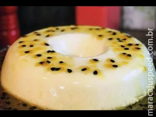 Pudim de Maracujá sem ir ao forno