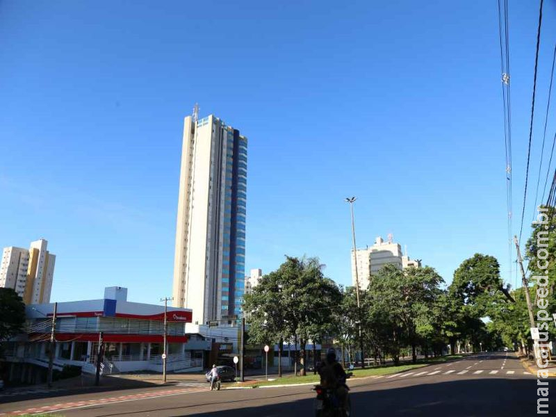 Quarta-feira tem previsão de sol com poucas nuvens e máxima de 36°C em MS Quarta-feira tem previsão de sol com poucas nuvens e máxima de 36°C em MS