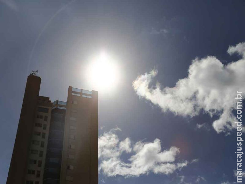 Segunda-feira será de baixa umidade e calorão de até 39°C em MS Segunda-feira será de baixa umidade e calorão de até 39°C em MS