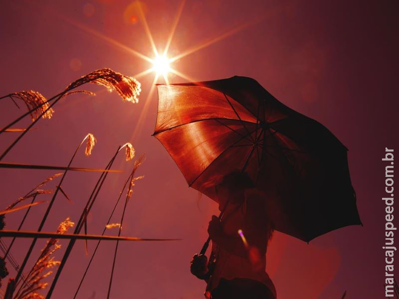 Sexta-feira tem previsão de tempo seco e máxima de 40°C em MS Sexta-feira tem previsão de tempo seco e máxima de 40°C em MS