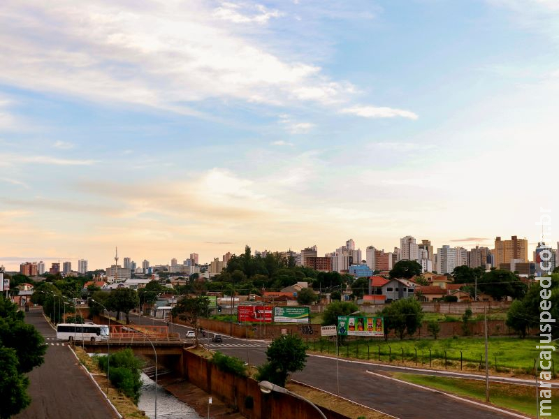 Tempo estável e com calor de até 40ºC em MS é a previsão para esta segunda-feira - CREDITO: CAMPO GRANDE NEWS