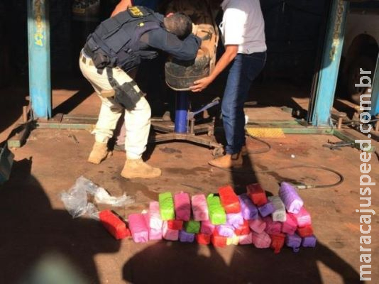 Traficante é preso com R$ 1 milhão em cocaína que levaria ao Paraná Traficante é preso com R$ 1 milhão em cocaína que levaria ao Paraná