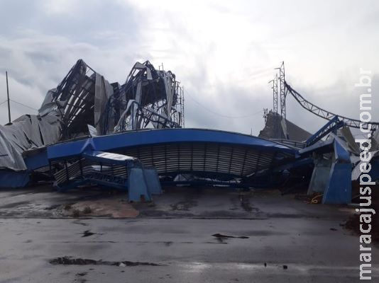 Cidades das regiões de fronteira e do sul sofrem com estragos causados por tempestade