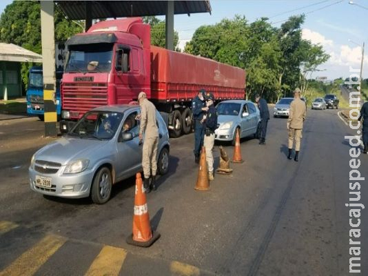Com início do feriado, MS registra 58 mil pessoas abordadas em barreira