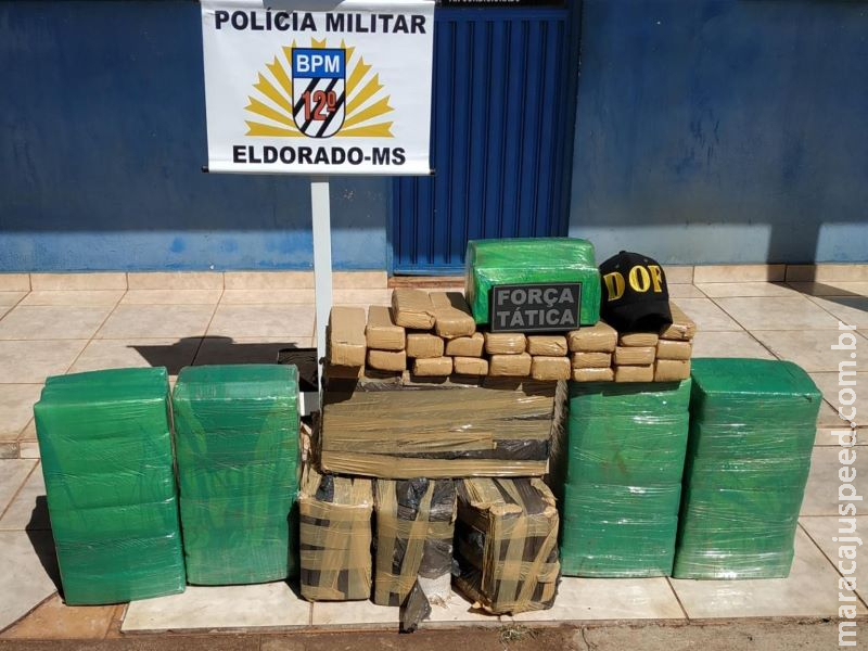 Homem que escondia 200 kg de maconha em casa é preso