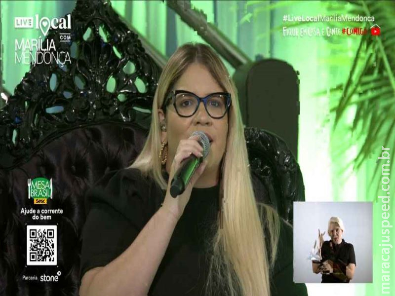 Live de Marília Mendonça quebra recorde no Youtube e vira exemplo de acessibilidade