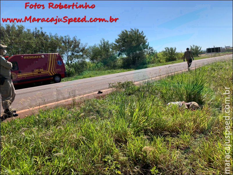 Maracaju: Homem encontrado morto as margens da Rodovia BR-267 ainda não foi identificado pelas autoridades