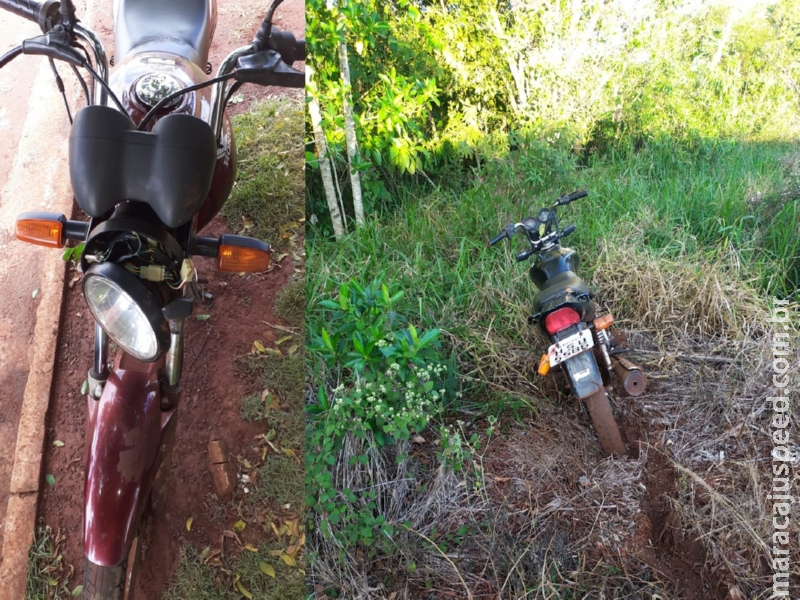 Maracaju: Polícia Militar recupera duas motocicletas produto de furto Maracaju: Polícia Militar recupera duas motocicletas produto de furto