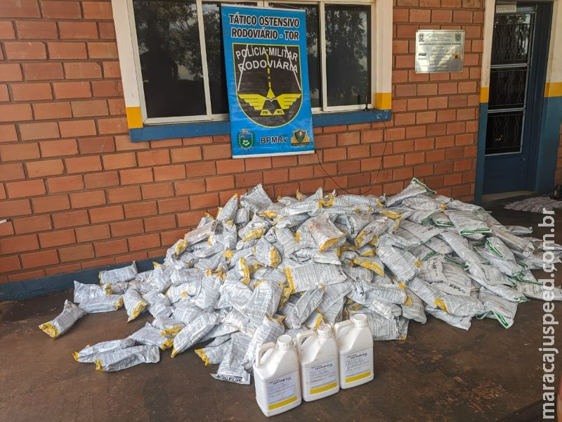 Polícia apreende em Dourados carga de agrotóxico avaliada em mais de R$ 1 milhão Polícia apreende em Dourados carga de agrotóxico avaliada em mais de R$ 1 milhão