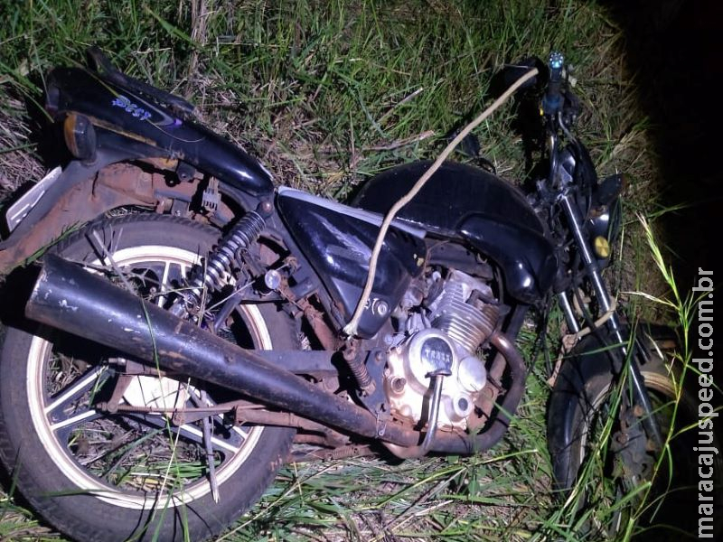 Polícia Militar recupera moto furtada em Nioaque Polícia Militar recupera moto furtada em Nioaque