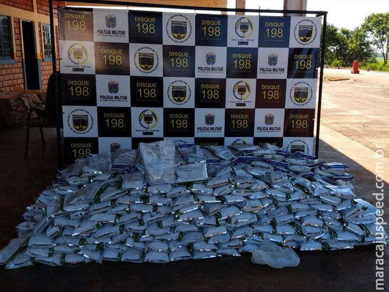 Polícia Militar Rodoviária apreende meia tonelada de agrotóxicos Polícia Militar Rodoviária apreende meia tonelada de agrotóxicos