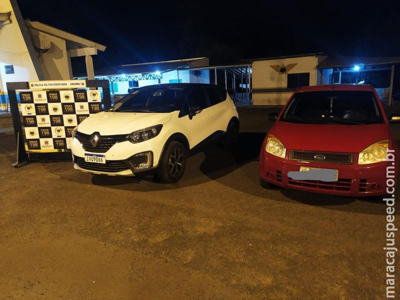Polícia recupera carro furtado no RS a caminho da fronteira do MS Polícia recupera carro furtado no RS a caminho da fronteira do MS
