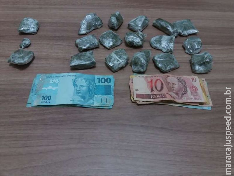 Traficante tenta fugir de policiais e acaba preso em Aparecida do Taboado