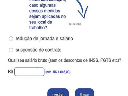 Veja como calcular perda de rendimentos com MP que reduz jornada e salário