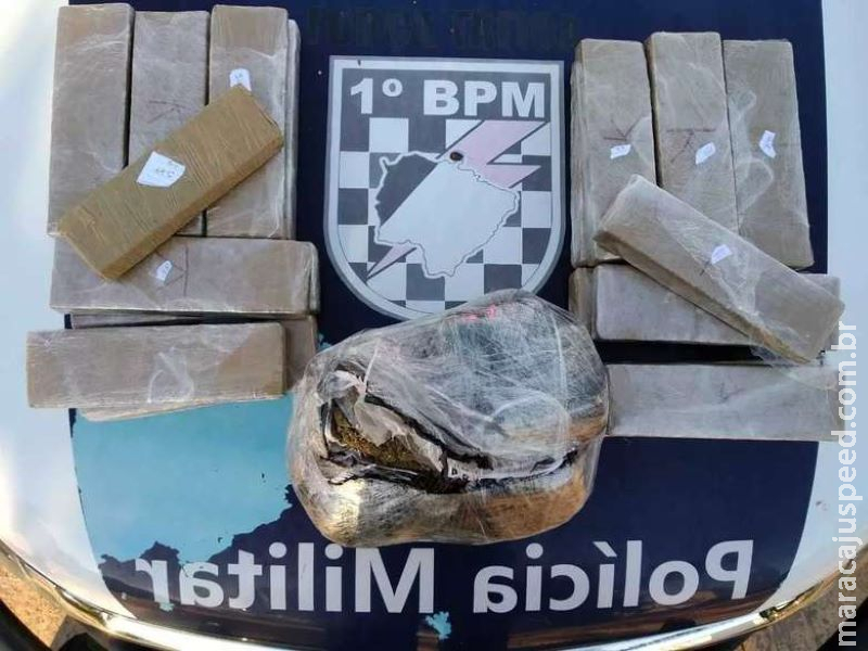 Adolescente de 15 anos é apreendido com 23 quilos de maconha Adolescente de 15 anos é apreendido com 23 quilos de maconha