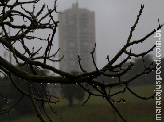 Frente fria chega a MS e mínima será de 11°C Frente fria chega a MS e mínima será de 11°C