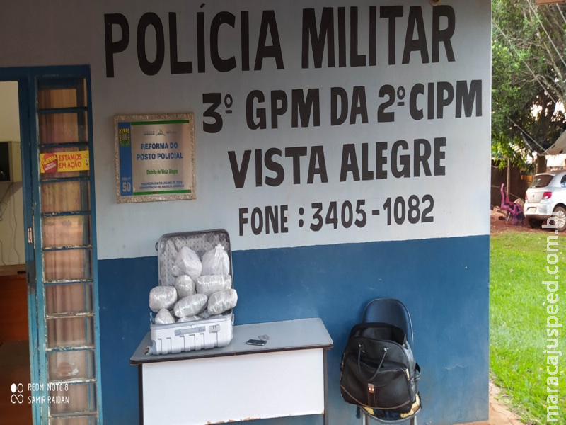 Maracaju: Grupamento da Polícia Militar Distrito Vista Alegre apreende adolescente com 10 quilos de Maconha Maracaju: Grupamento da Polícia Militar Distrito Vista Alegre apreende adolescente com 10 quilos de Maconha