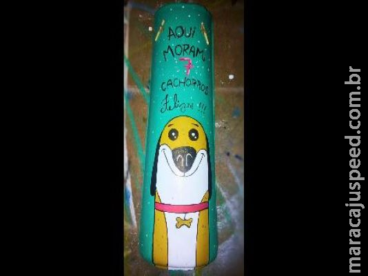 Sem poder fazer grafite, artista desenha em telhas