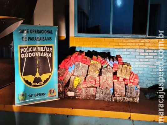 Traficante tenta fugir, mas é preso com mais de 200kg de maconha Traficante tenta fugir, mas é preso com mais de 200kg de maconha