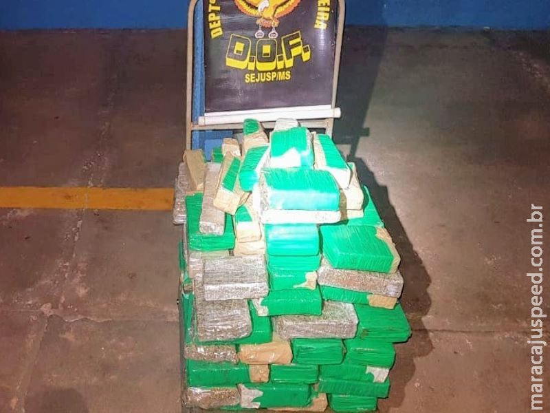 Veículo com maconha é apreendido pelo DOF durante a Operação Hórus Veículo com maconha é apreendido pelo DOF durante a Operação Hórus
