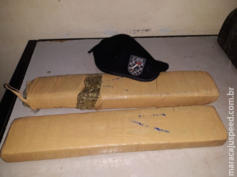 Força Tática flagra trio com maconha em hotel de Dourados Força Tática flagra trio com maconha em hotel de Dourados