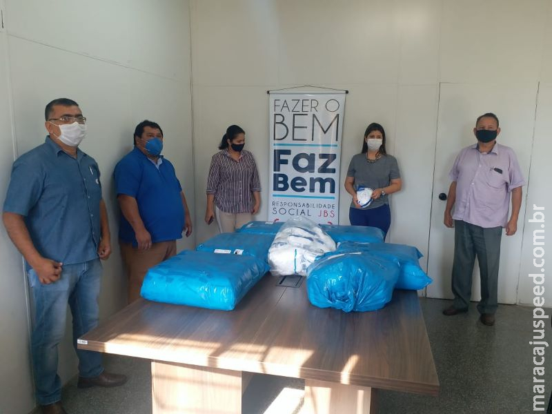 Frigorífico doa mais de 19 mil máscaras para Aquidauana e Anastácio