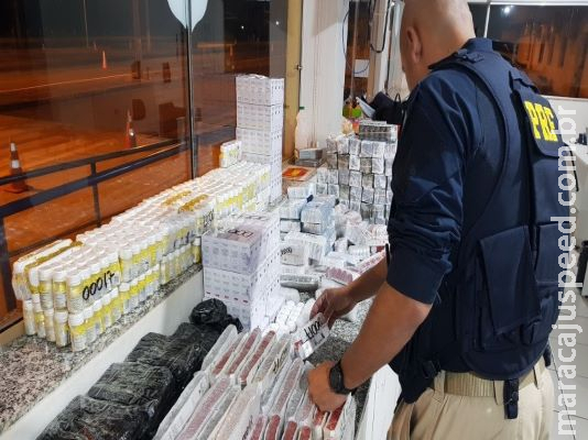 Homem é preso com medicamentos avaliados em R$ 1 milhão Homem é preso com medicamentos avaliados em R$ 1 milhão