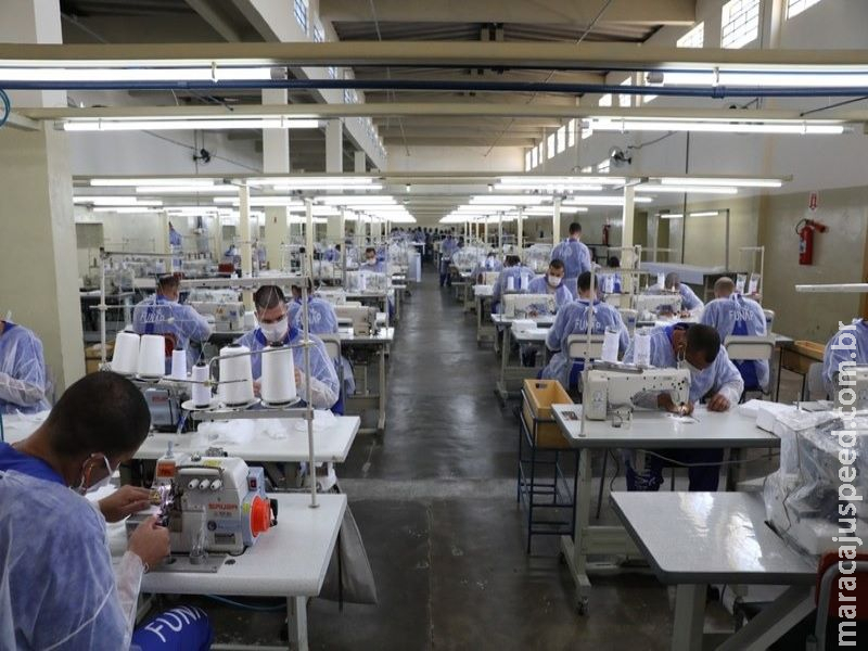 Número de presos que trabalham aumentou 48% no sistema prisional brasileiro