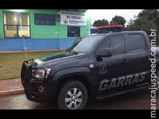 Operação do Gaeco mira fraudes em prefeitura de MS Operação do Gaeco mira fraudes em prefeitura de MS