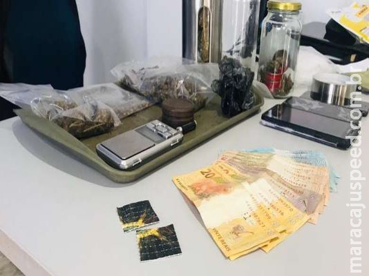 Polícia apreende LSD e maconha no Terra Roxa Polícia apreende LSD e maconha no Terra Roxa