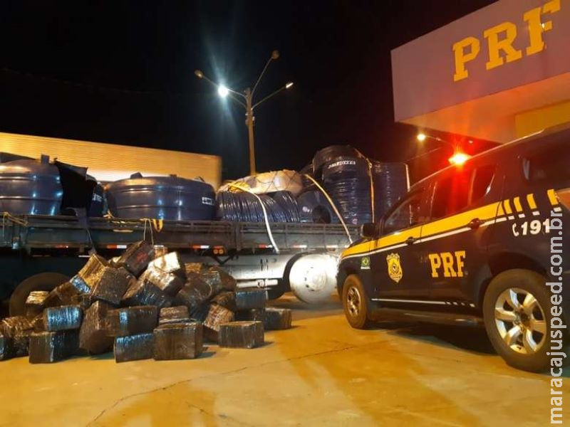 Polícia encontra três toneladas de maconha dentro de caixas d