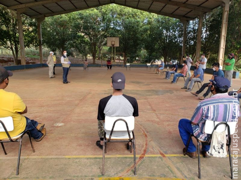Indígenas recebem treinamento para identificar casos de Covid-19 Indígenas recebem treinamento para identificar casos de Covid-19