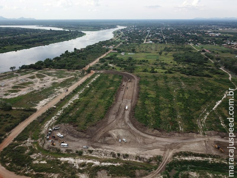 Obra do anel viário para atender portos em Murtinho terá conclusão antecipada