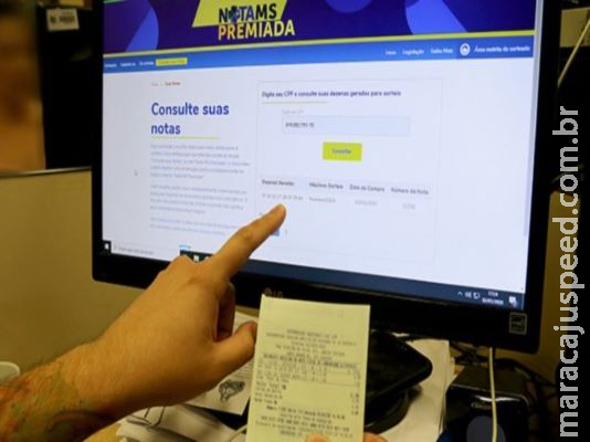Prêmio de R$ 100 mil do Nota MS Premiada vai para único ganhador