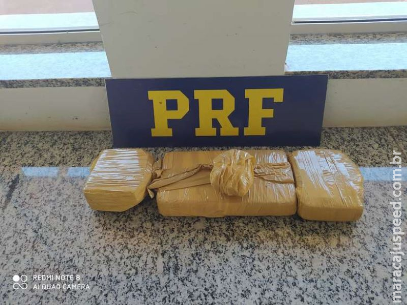 Adolescente pega carro de aplicativo para transportar cocaína e é apreendida