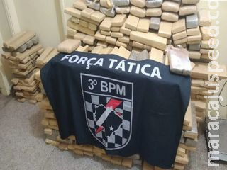 Foragido da Justiça é preso com quase meia tonelada de maconha após perseguição Foragido da Justiça é preso com quase meia tonelada de maconha após perseguição