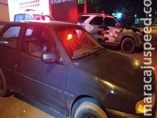 Foragido de GO é preso com carro furtado em posto de gasolina em MS Foragido de GO é preso com carro furtado em posto de gasolina em MS