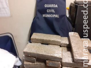 Guarda Municipal intercepta jovem com drogas em mochila na rodoviária