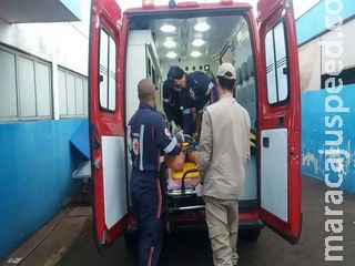 Homem tem pulmão perfurado aos ser esfaqueado por desconhecido durante caminhada