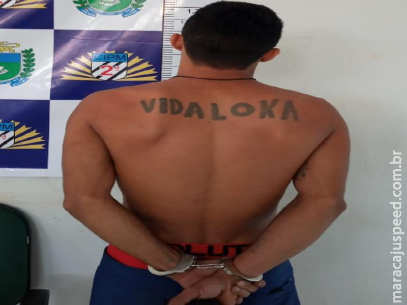 Maracaju: Polícia Militar cumpre mandado de prisão, contra autor de homicídio
