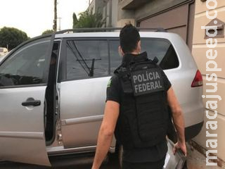 Veterinário de MS é conduzido após PF cumprir mandado de busca e apreensão Veterinário de MS é conduzido após PF cumprir mandado de busca e apreensão