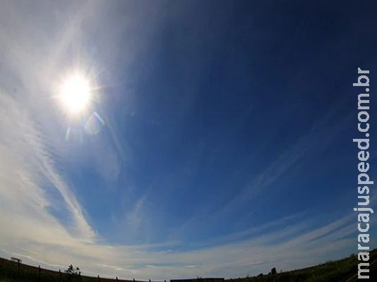Antes da chegada da chuva, MS tem temperatura de até 41°C Antes da chegada da chuva, MS tem temperatura de até 41°C