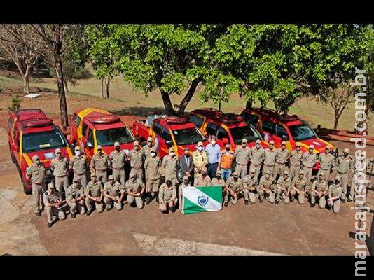 Equipe de Bombeiros do Paraná vão ajudar a combater fogo no Pantanal e Cerrado Equipe de Bombeiros do Paraná vão ajudar a combater fogo no Pantanal e Cerrado