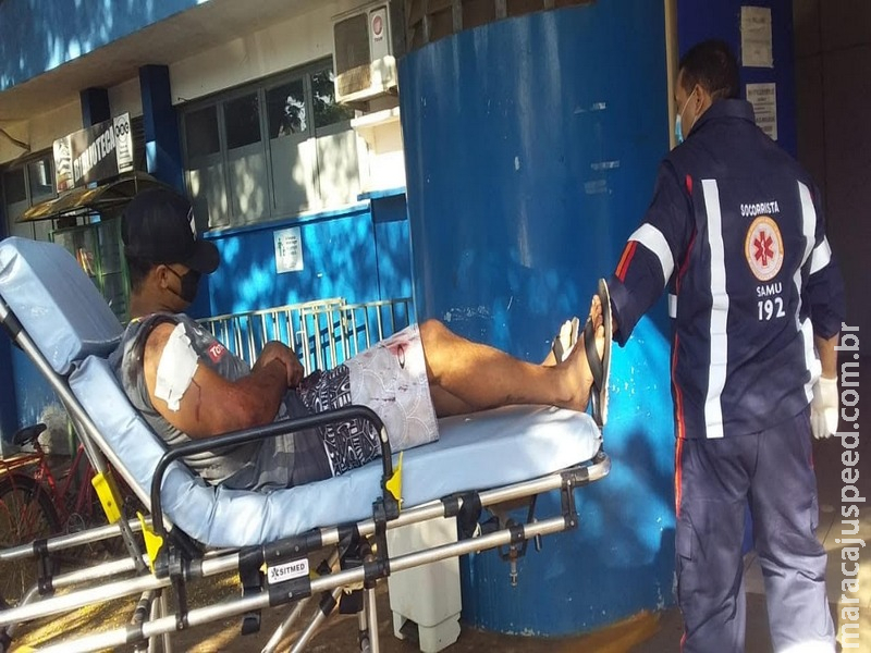 Jovem é baleado com tiro no ombro no Jardim Ouro Verde Jovem é baleado com tiro no ombro no Jardim Ouro Verde