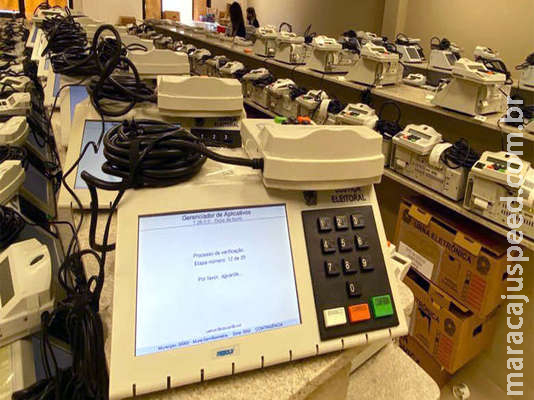 Mais de 7 mil urnas eletrônicas serão usadas em Mato Grosso do Sul Mais de 7 mil urnas eletrônicas serão usadas em Mato Grosso do Sul