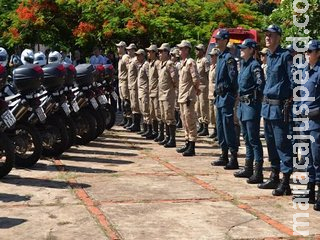 Policiais e bombeiros militares são promovidos em MS