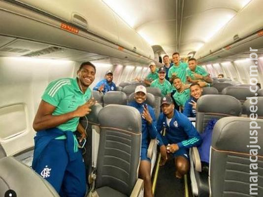 Presidente do Flamengo defende foto de time sem máscara: Presidente do Flamengo defende foto de time sem máscara: