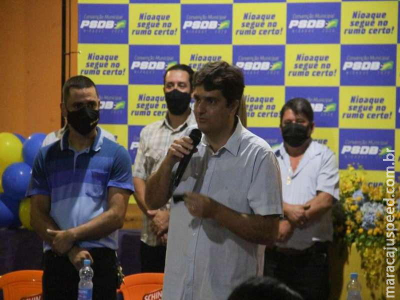 Quatro partidos definem apoio à reeleição de Valdir Junior, em Nioaque Quatro partidos definem apoio à reeleição de Valdir Junior, em Nioaque