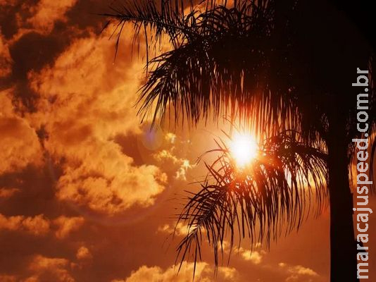 Segunda-feira tem previsão de tempo seco e calorão chega aos 40ºC em MS